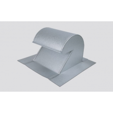 4 inch Galvalume Gooseneck Vent