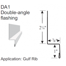 GulfRib Double Angle Flashing DA1