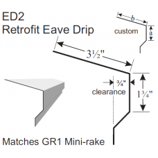 Retrofit Eave Drip ED2
