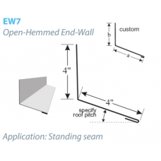 Open Hemmed End Wall EW7