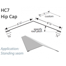 Standing Seam Hip Cap HC7