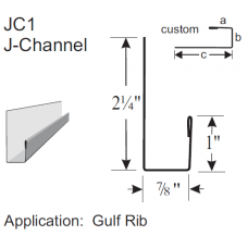 GulfRib J-Channel JC1