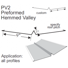 Preformed Hemmed Valley PV2