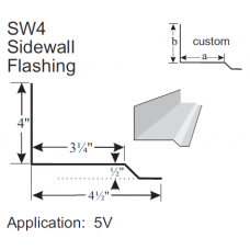 5V Sidewall Flashing SW4