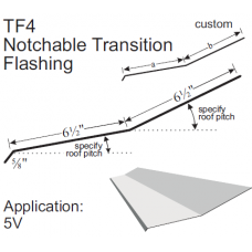 Notchable Transition Flashing TF4